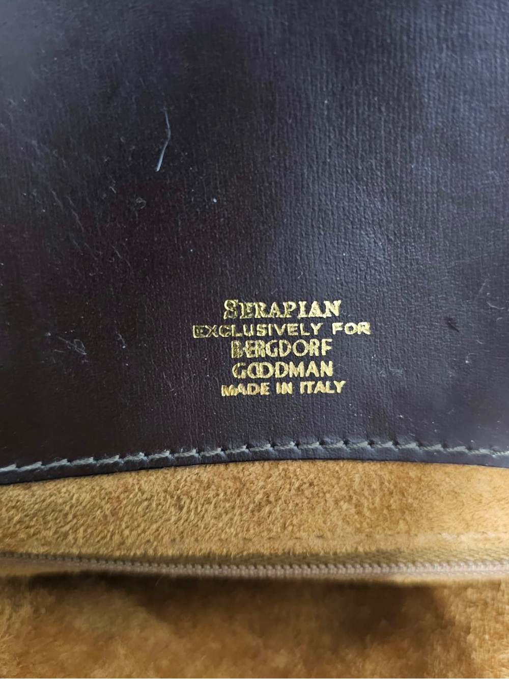 SERAPIAN
EXCLUSIVELY FOR
BERGDORF
GODDMAN
MADE IN ITALY - Picture 4 of 4